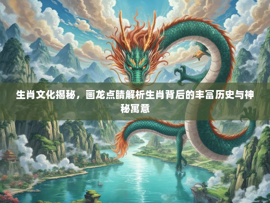 生肖文化揭秘，画龙点睛解析生肖背后的丰富历史与神秘寓意