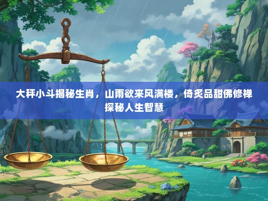 大秤小斗揭秘生肖，山雨欲来风满楼，倚炙品甜佛修禅探秘人生智慧