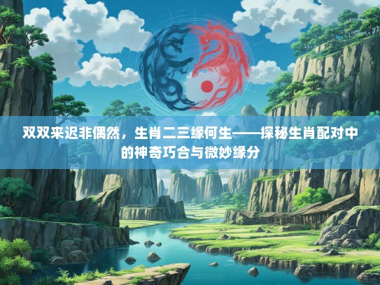双双来迟非偶然，生肖二三缘何生——探秘生肖配对中的神奇巧合与微妙缘分