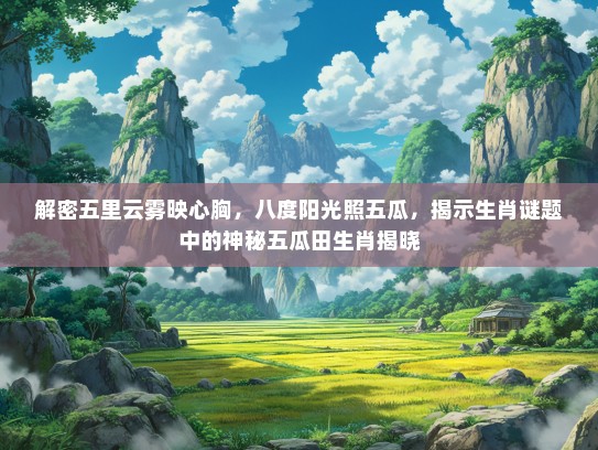 解密五里云雾映心胸，八度阳光照五瓜，揭示生肖谜题中的神秘五瓜田生肖揭晓