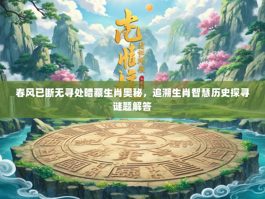 春风已断无寻处暗藏生肖奥秘,追溯生肖智慧历史探寻谜题解答 春风已断无寻处暗藏生肖奥秘,追溯生肖智慧历史探寻谜题解答