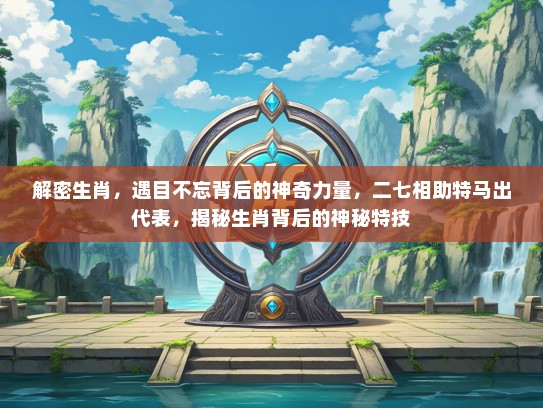 解密生肖，遇目不忘背后的神奇力量，二七相助特马出代表，揭秘生肖背后的神秘特技