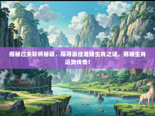 揭秘过关斩将秘籍，探寻最佳准确生肖之谜，揭秘生肖运势传奇！