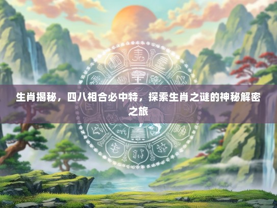 生肖揭秘，四八相合必中特，探索生肖之谜的神秘解密之旅