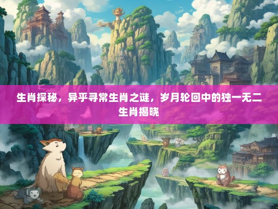 生肖探秘，异乎寻常生肖之谜，岁月轮回中的独一无二生肖揭晓