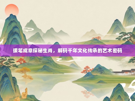 援笔成章探秘生肖，解码千年文化传承的艺术密码