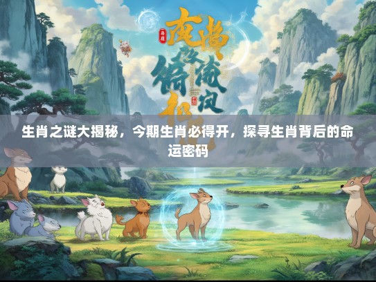 生肖之谜大揭秘，今期生肖必得开，探寻生肖背后的命运密码