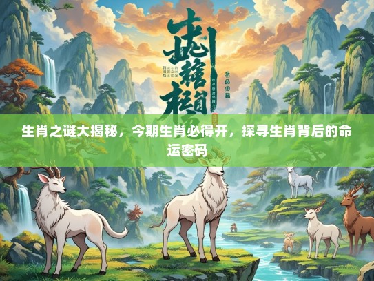 生肖之谜大揭秘，今期生肖必得开，探寻生肖背后的命运密码