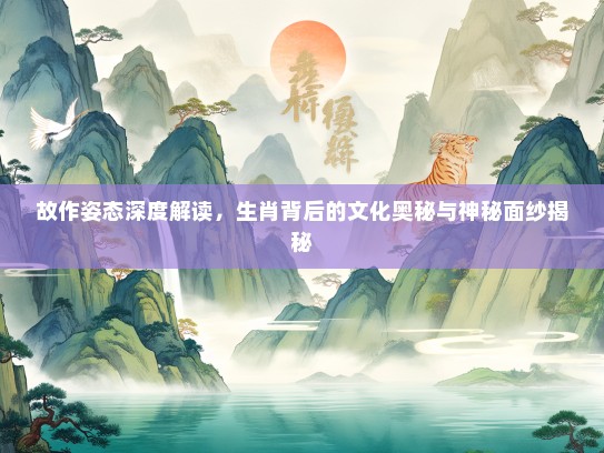 故作姿态深度解读，生肖背后的文化奥秘与神秘面纱揭秘