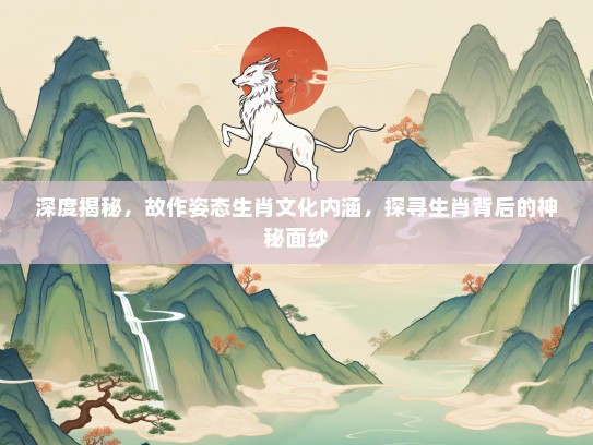 深度揭秘,故作姿态生肖文化内涵,探寻生肖背后的神秘面纱 深度揭秘,故作姿态生肖文化内涵,探寻生肖背后的神秘面纱