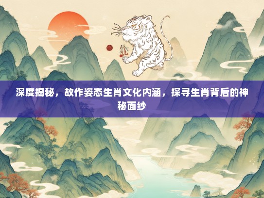 深度揭秘,故作姿态生肖文化内涵,探寻生肖背后的神秘面纱 深度揭秘,故作姿态生肖文化内涵,探寻生肖背后的神秘面纱