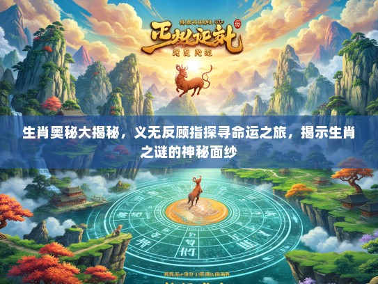 生肖奥秘大揭秘,义无反顾指探寻命运之旅,揭示生肖之谜的神秘面纱 生肖奥秘大揭秘,义无反顾指探寻命运之旅,揭示生肖之谜的神秘面纱