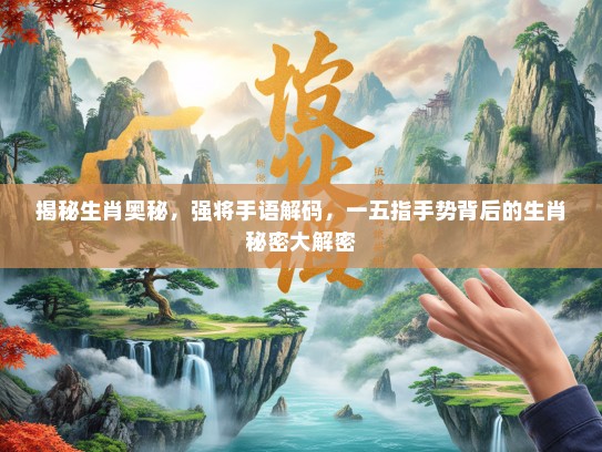 揭秘生肖奥秘,强将手语解码,一五指手势背后的生肖秘密大解密 揭秘生肖奥秘,强将手语解码,一五指手势背后的生肖秘密大解密