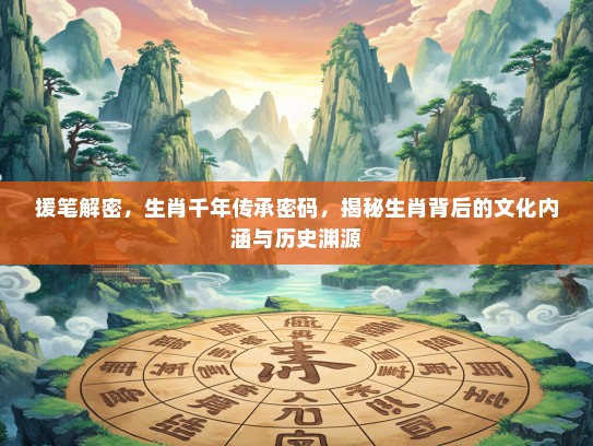 援笔解密，生肖千年传承密码，揭秘生肖背后的文化内涵与历史渊源