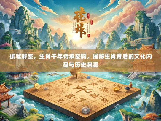 援笔解密，生肖千年传承密码，揭秘生肖背后的文化内涵与历史渊源
