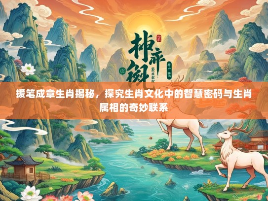 援笔成章生肖揭秘，探究生肖文化中的智慧密码与生肖属相的奇妙联系