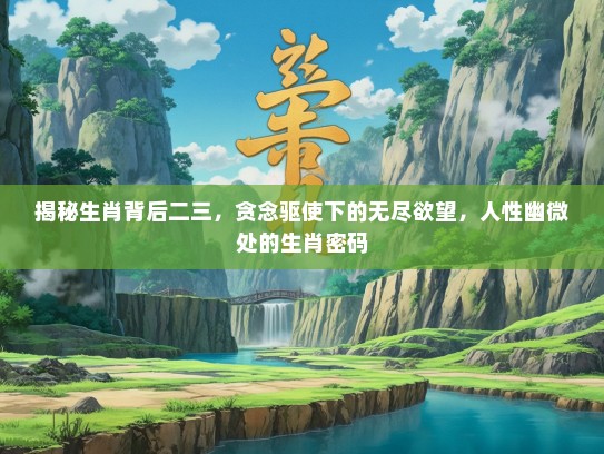 揭秘生肖背后二三，贪念驱使下的无尽欲望，人性幽微处的生肖密码