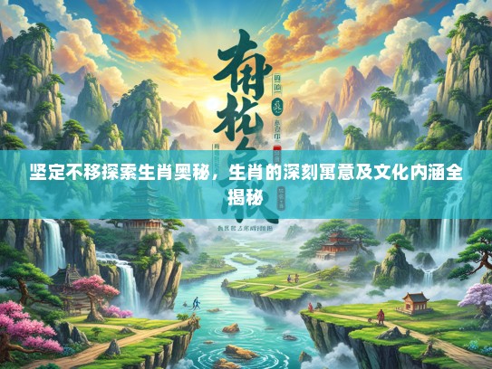 坚定不移探索生肖奥秘，生肖的深刻寓意及文化内涵全揭秘