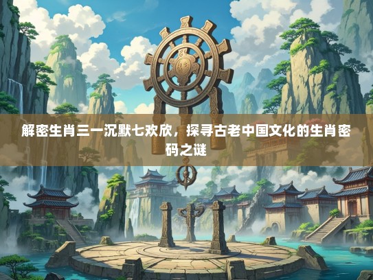 解密生肖三一沉默七欢欣，探寻古老中国文化的生肖密码之谜