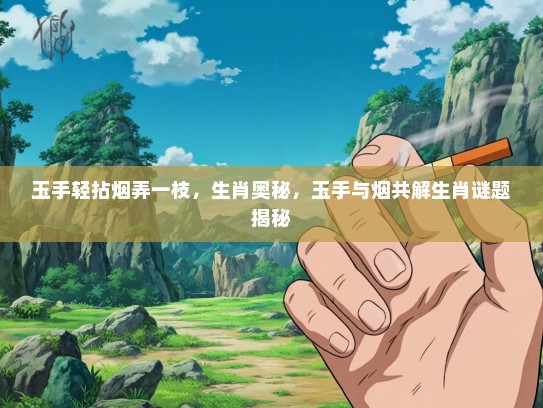玉手轻拈烟弄一枝，生肖奥秘，玉手与烟共解生肖谜题揭秘
