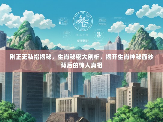 刚正无私指揭秘，生肖秘密大剖析，揭开生肖神秘面纱背后的惊人真相