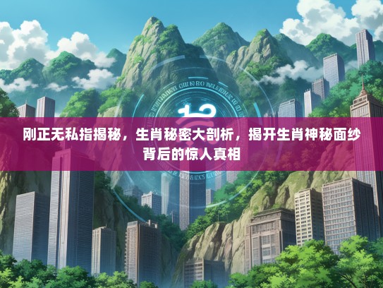 刚正无私指揭秘，生肖秘密大剖析，揭开生肖神秘面纱背后的惊人真相