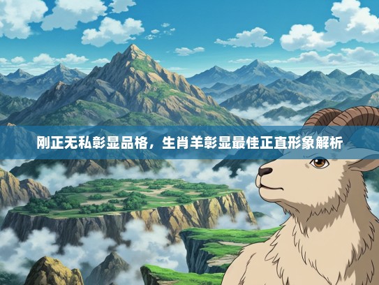 刚正无私彰显品格，生肖羊彰显最佳正直形象解析