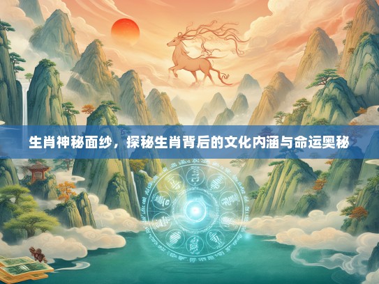 生肖神秘面纱，探秘生肖背后的文化内涵与命运奥秘