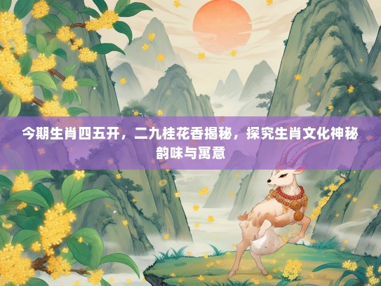 今期生肖四五开，二九桂花香揭秘，探究生肖文化神秘韵味与寓意