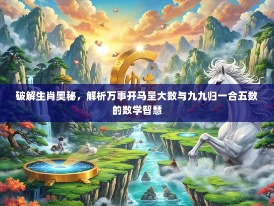 破解生肖奥秘，解析万事开马呈大数与九九归一合五数的数学智慧