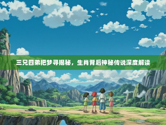 三兄四弟把梦寻揭秘，生肖背后神秘传说深度解读