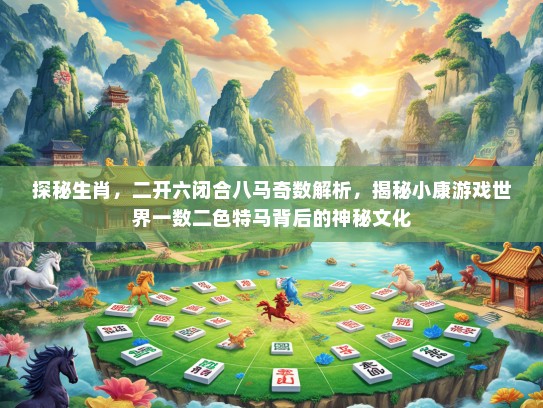 探秘生肖,二开六闭合八马奇数解析,揭秘小康游戏世界一数二色特马背后的神秘文化 探秘生肖,二开六闭合八马奇数解析,揭秘小康游戏世界一数二色特马背后的神秘文化