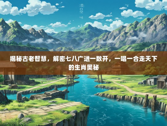 揭秘古老智慧，解密七八广进一数开，一唱一合走天下的生肖奥秘