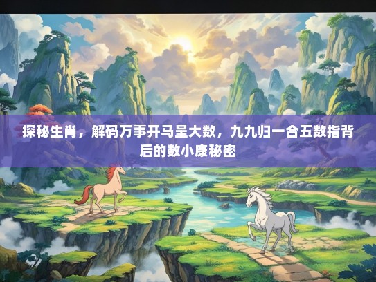 探秘生肖，解码万事开马呈大数，九九归一合五数指背后的数小康秘密