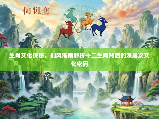 生肖文化探秘,别风淮雨解析十二生肖背后的深层次文化密码 生肖文化探秘,别风淮雨解析十二生肖背后的深层次文化密码