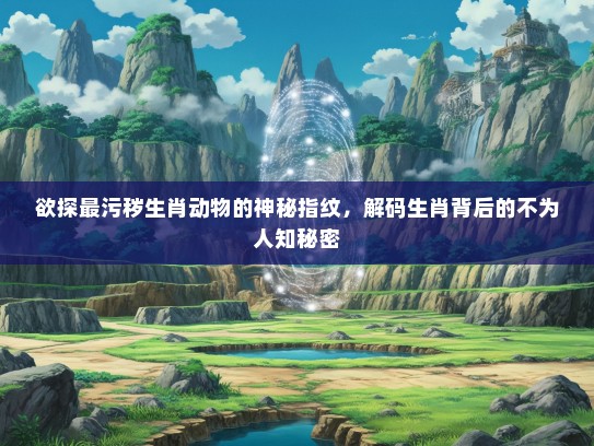 欲探最污秽生肖动物的神秘指纹,解码生肖背后的不为人知秘密 欲探最污秽生肖动物的神秘指纹,解码生肖背后的不为人知秘密