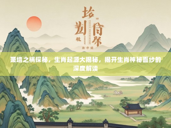 萧墙之祸探秘,生肖起源大揭秘,揭开生肖神秘面纱的深度解读 萧墙之祸探秘,生肖起源大揭秘,揭开生肖神秘面纱的深度解读