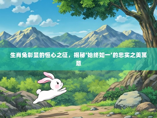 生肖兔彰显的恒心之征,揭秘‘始终如一’的忠实之美寓意 生肖兔彰显的恒心之征,揭秘‘始终如一’的忠实之美寓意