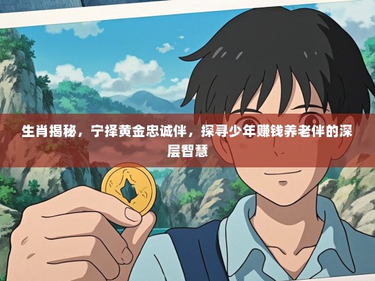 生肖揭秘,宁择黄金忠诚伴,探寻少年赚钱养老伴的深层智慧 生肖揭秘,宁择黄金忠诚伴,探寻少年赚钱养老伴的深层智慧