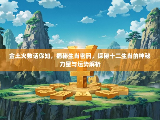 金土火数话你知,揭秘生肖密码,探秘十二生肖的神秘力量与运势解析 金土火数话你知,揭秘生肖密码,探秘十二生肖的神秘力量与运势解析