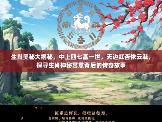 生肖奥秘大揭秘,中上四七富一世,天边红杏依云栽,探寻生肖神秘寓意背后的传奇故事 生肖奥秘大揭秘,中上四七富一世,天边红杏依云栽,探寻生肖神秘寓意背后的传奇故事