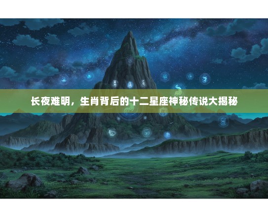 长夜难明,生肖背后的十二星座神秘传说大揭秘 长夜难明,生肖背后的十二星座神秘传说大揭秘