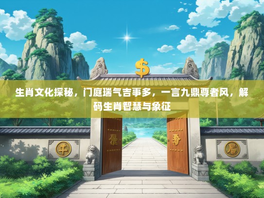 生肖文化探秘，门庭瑞气吉事多，一言九鼎尊者风，解码生肖智慧与象征