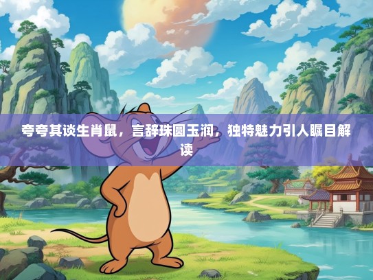 夸夸其谈生肖鼠,言辞珠圆玉润,独特魅力引人瞩目解读 夸夸其谈生肖鼠,言辞珠圆玉润,独特魅力引人瞩目解读