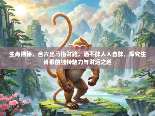 生肖揭秘，合六出马指财路，酒不醉人人自醉，探究生肖猴的独特魅力与财运之道