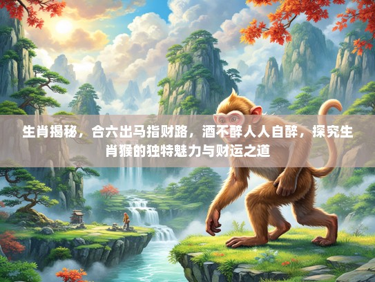 生肖揭秘，合六出马指财路，酒不醉人人自醉，探究生肖猴的独特魅力与财运之道