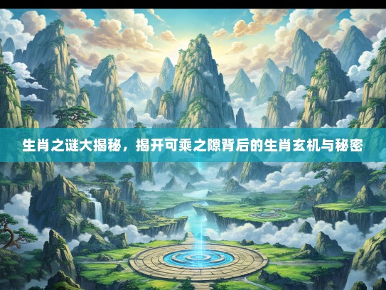 生肖之谜大揭秘，揭开可乘之隙背后的生肖玄机与秘密