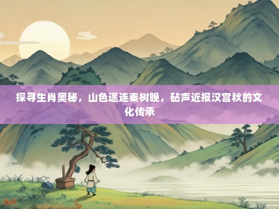 探寻生肖奥秘,山色遥连秦树晚,砧声近报汉宫秋的文化传承 探寻生肖奥秘,山色遥连秦树晚,砧声近报汉宫秋的文化传承