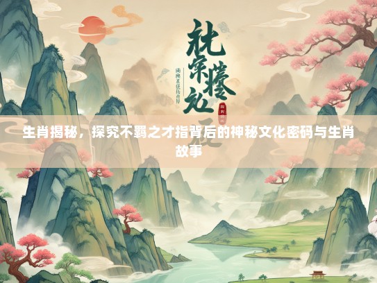 生肖揭秘，探究不羁之才指背后的神秘文化密码与生肖故事