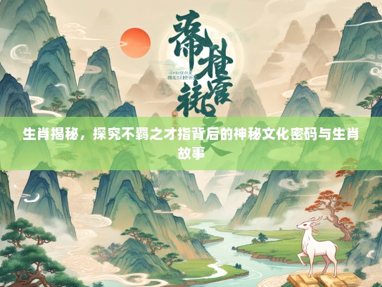 生肖揭秘，探究不羁之才指背后的神秘文化密码与生肖故事
